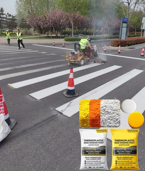 Durable Thermoplastic Road Marking Materials