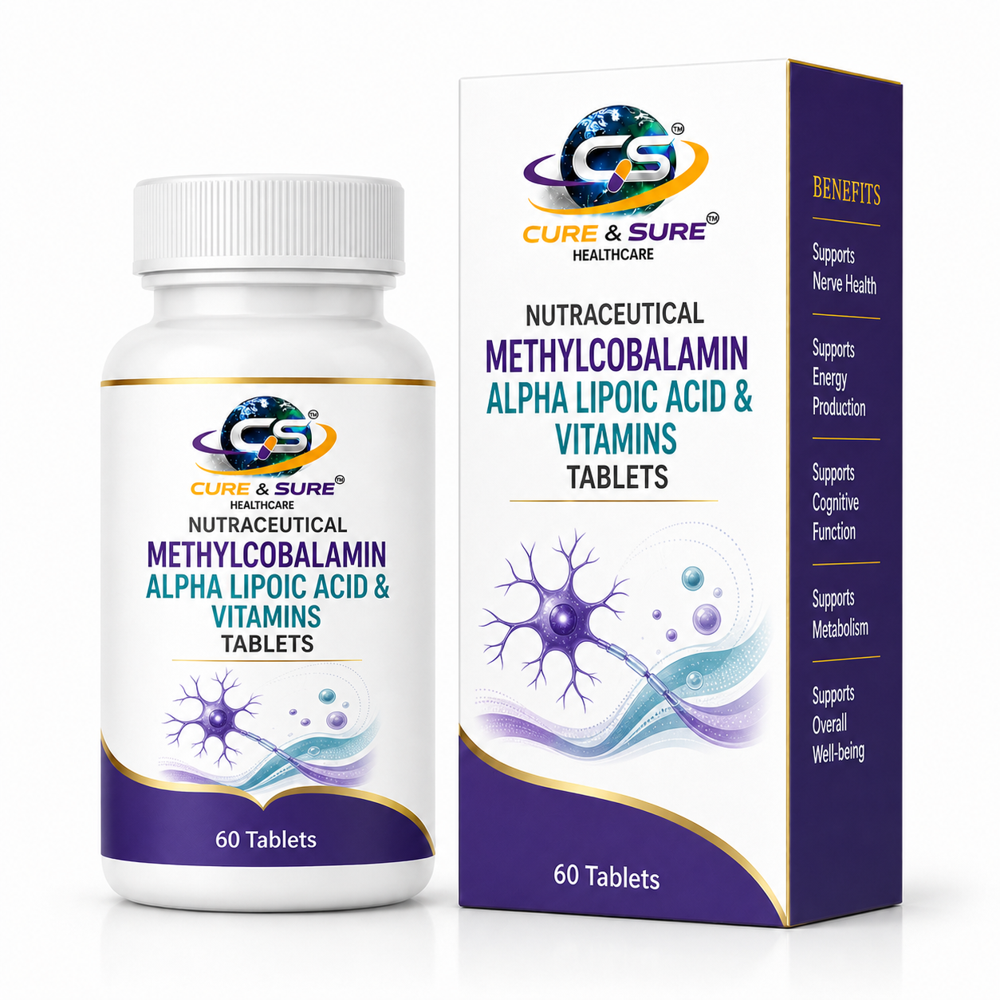Nutraceutical Methylocobalamin , Alpha Lipoic Acid & Vitamins Tablets Third Party Manufacturing - Age Group: Adults