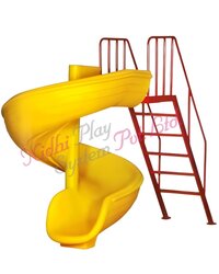 Outdoor Spiral Slide Playground Equipment
