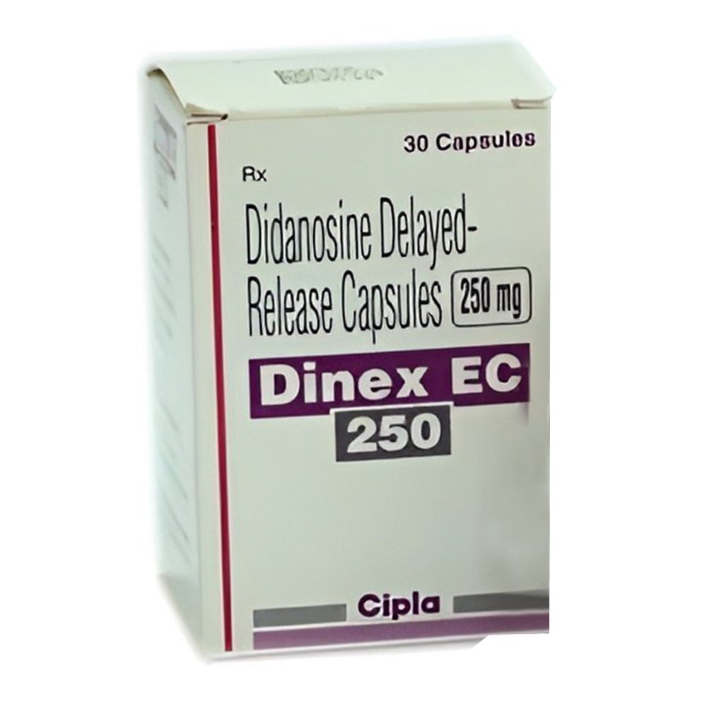 Dinex EC 250 Didanosine Capsule