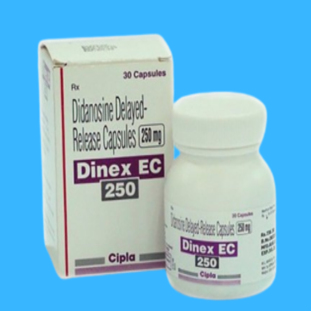 Dinex EC 250 Didanosine Capsule