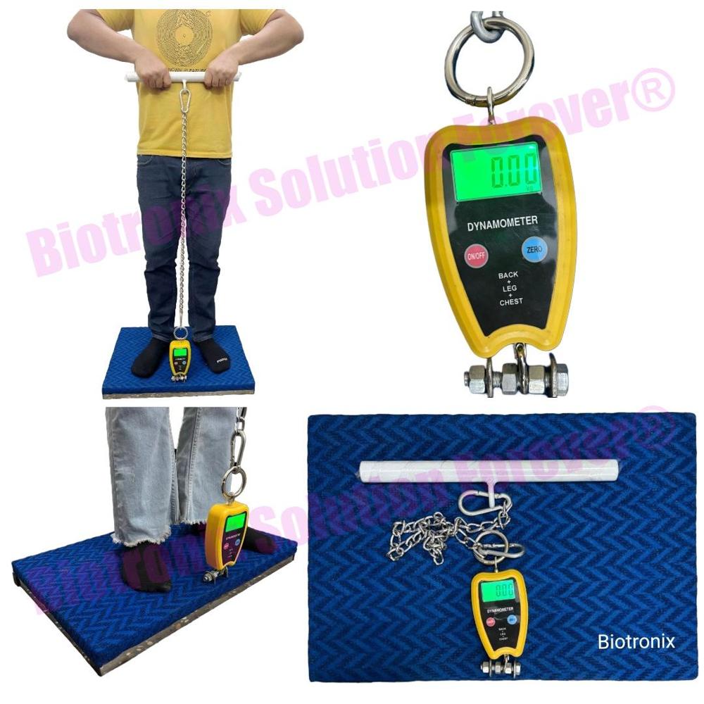 Clinical Back Leg Chest Dynamometer with Digital Display