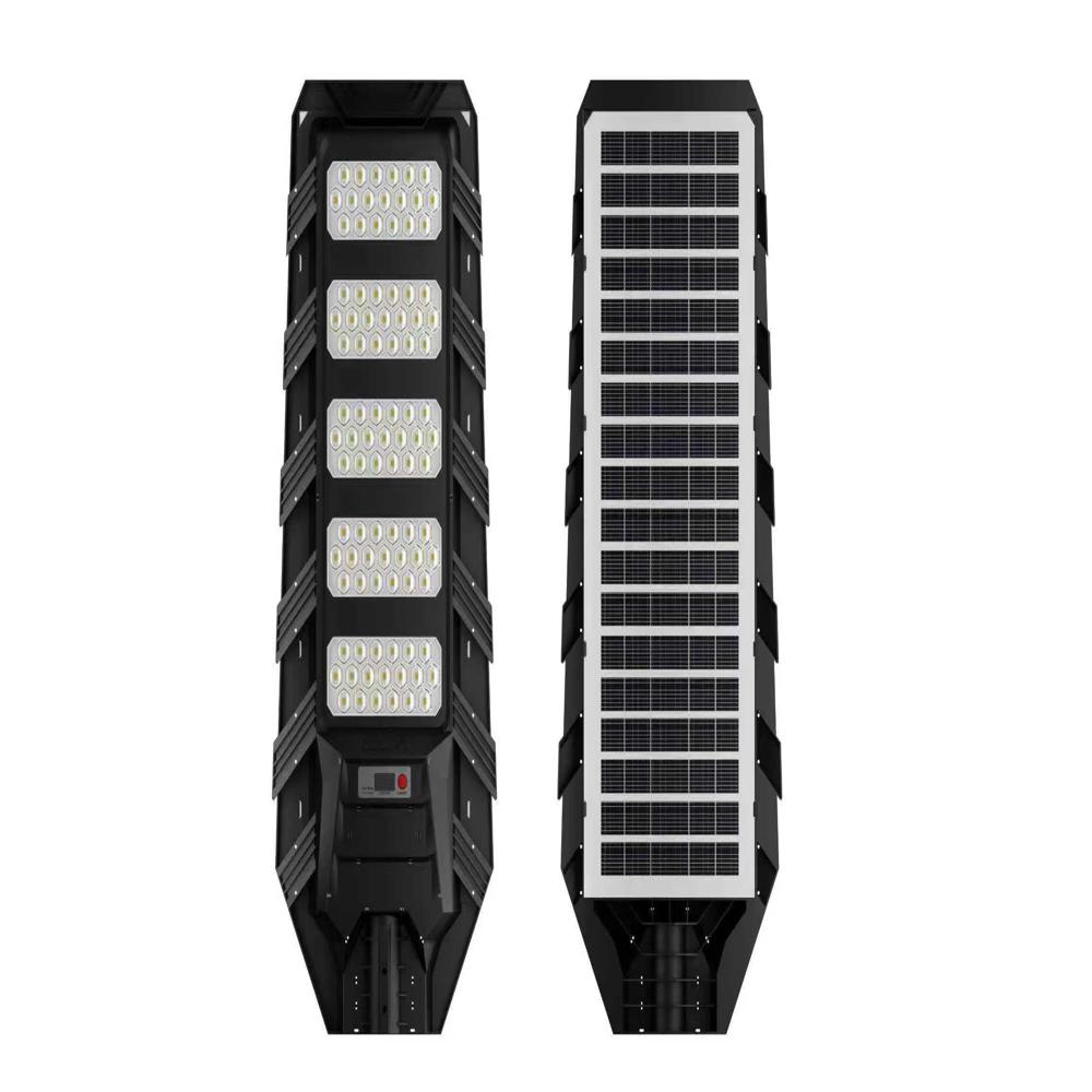 Solar Street Light - Color: Black