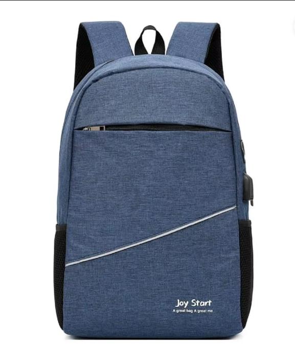 Polyester Waterproof School Bag - Capacity: 18 L