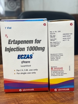 Eczas 1000 Mg Injection - Packaging Type: Vial