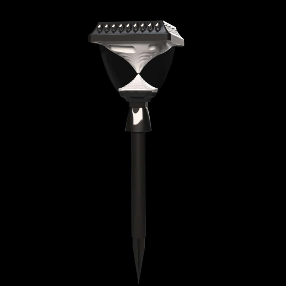Solar Garden Light - Color: Black