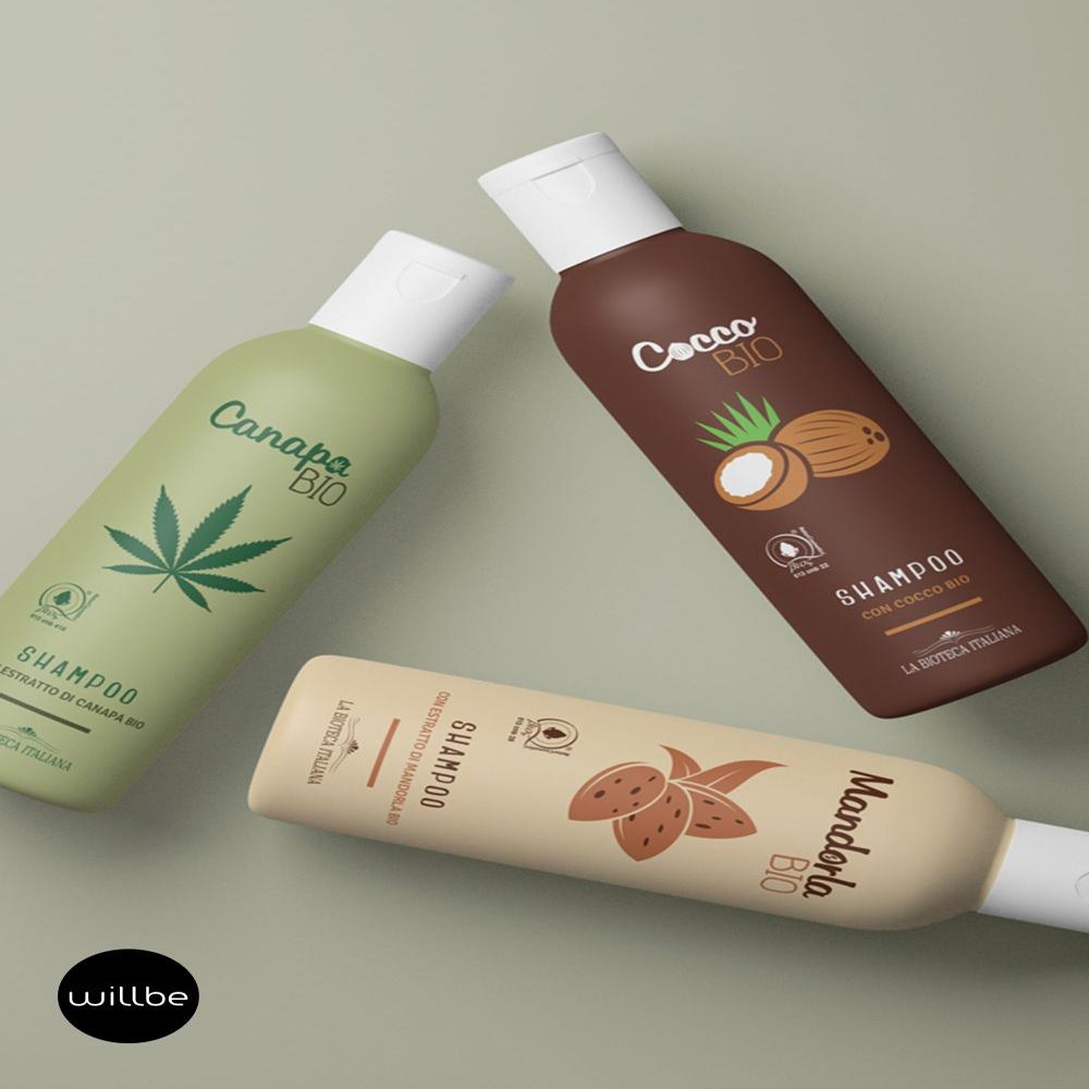Shampoo Bottle Labels - Color: Multicolor