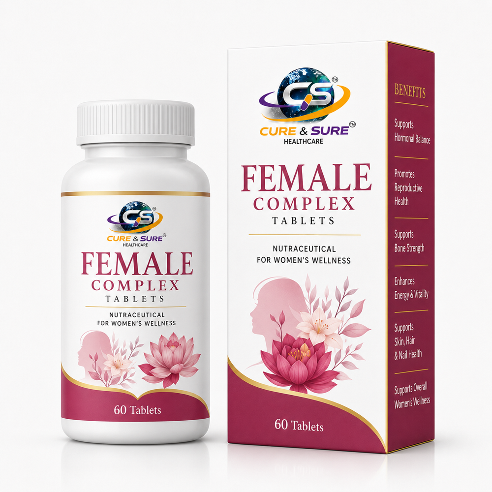 Nutraceuticals Female Complex Tablets Third Party Manufacturing