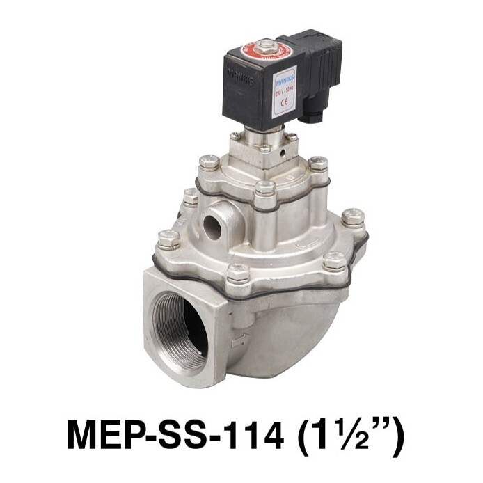 MEP SS 114 Maniks पल्स जेट सोलनोइड वाल्व