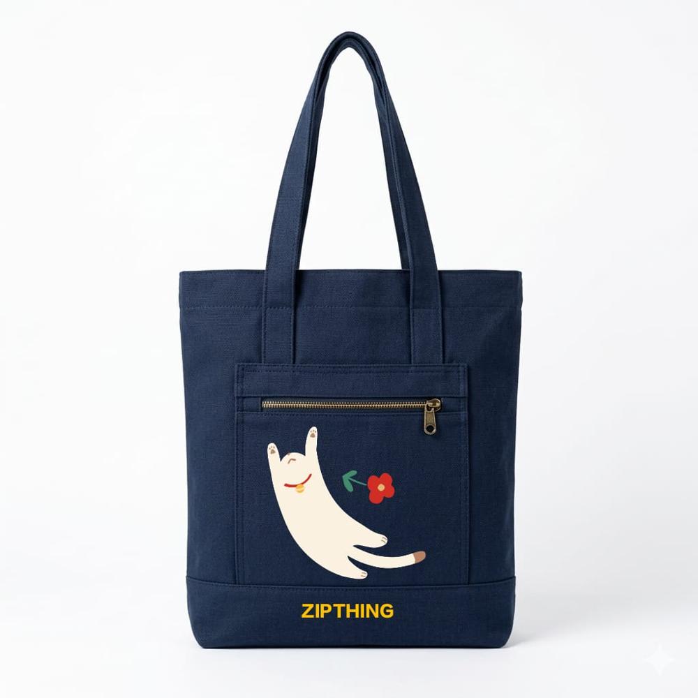 Canvas hand bag