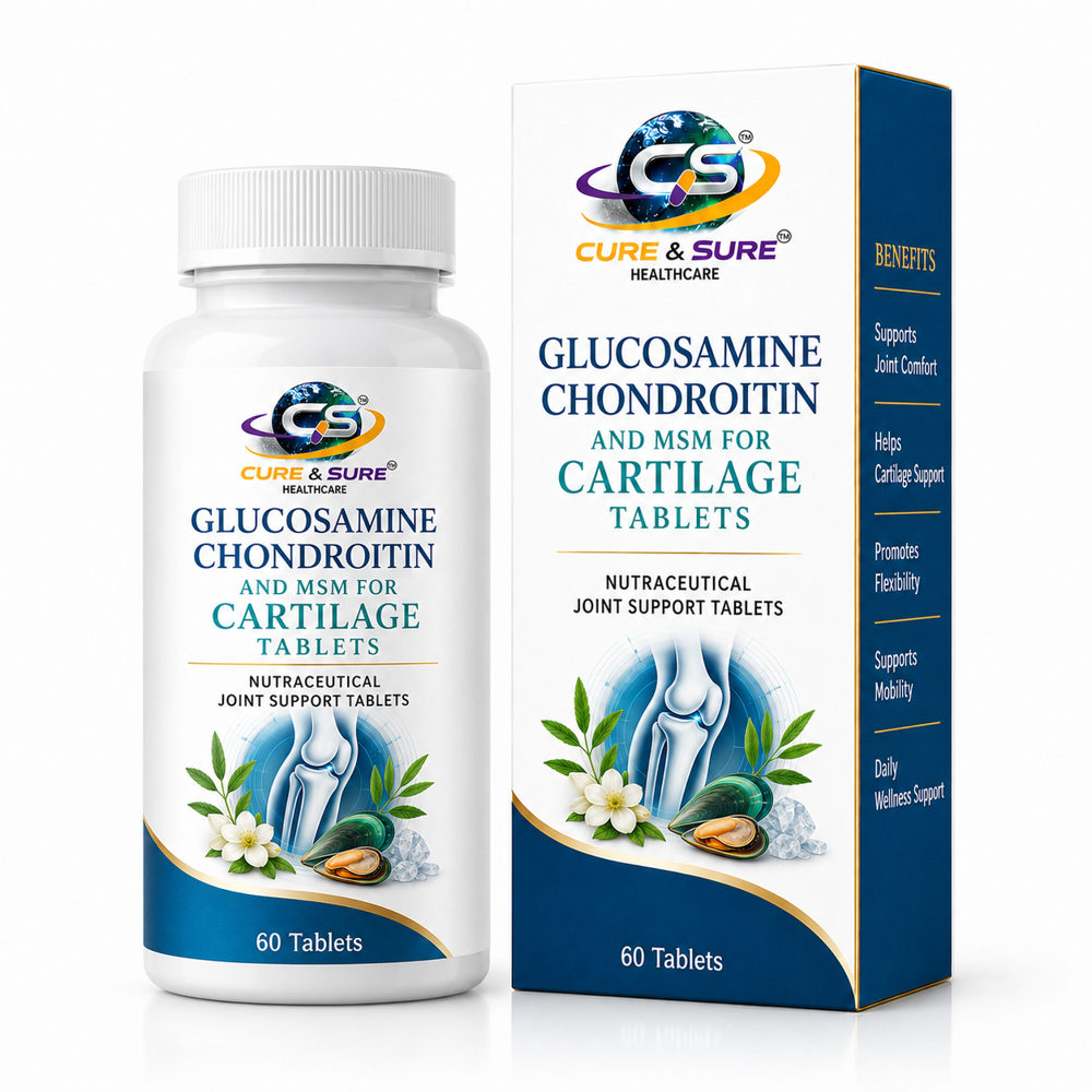 Nutraceuticals Glucosamine Chondroitin And Msm For Cartilage Tablets