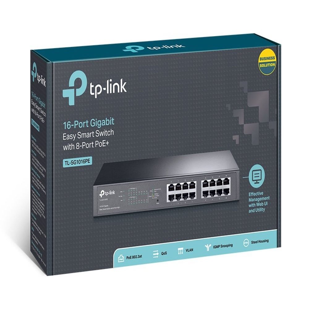 Tp Link Network Switch 16 Port Non POE