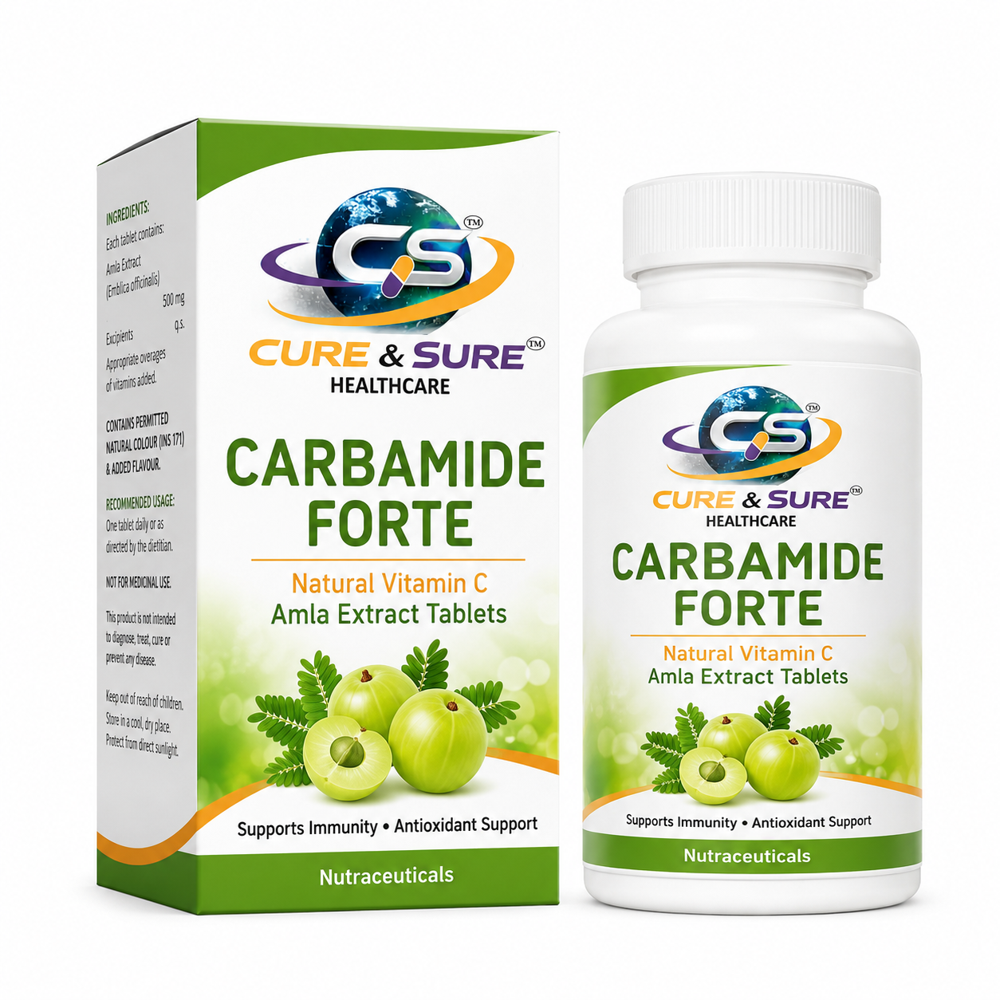 Nutraceuticals Carbamide Forte Natural Vitamin C Amla Extract Third Party Manufacturing - Age Group: Adults