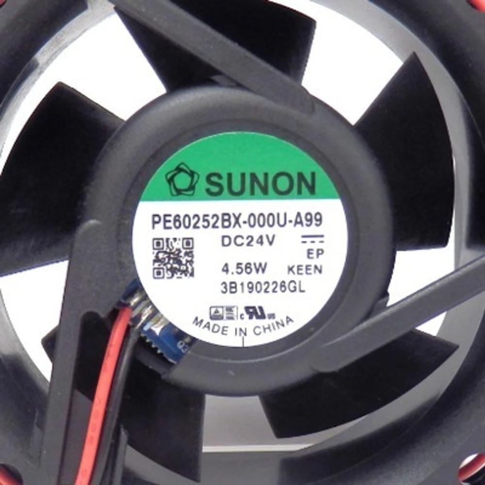 SUNON PE60252BX-0000-A99 24V DC 4.56W 6025mm Ball Bearing Industrial Axial Cooling Fan