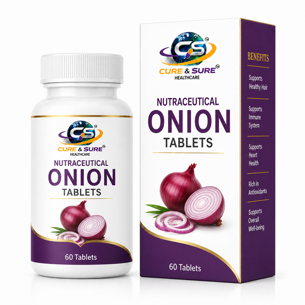 Nutraceuticals Onion Tablets Third Party Manufacturing