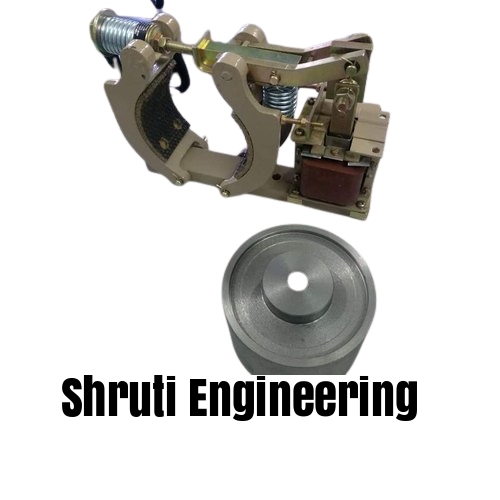 Stop Solenoid Brake - High-grade Steel & Copper, 150mm Diameter, 24v/48v Dc | Flange Mounted, Corrosion Resistant, <0.1s Response