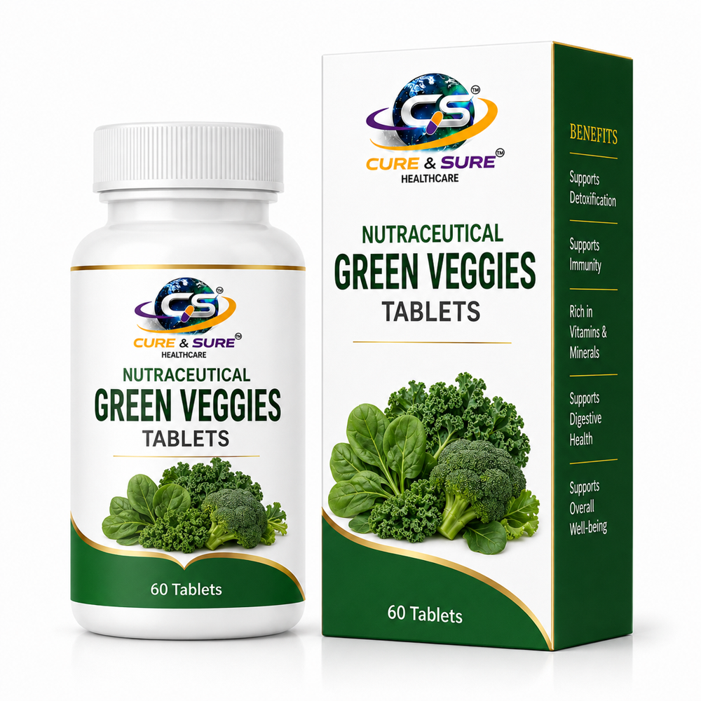 Nutraceuticals Green Veggies Tablets Third Party Manufacturing