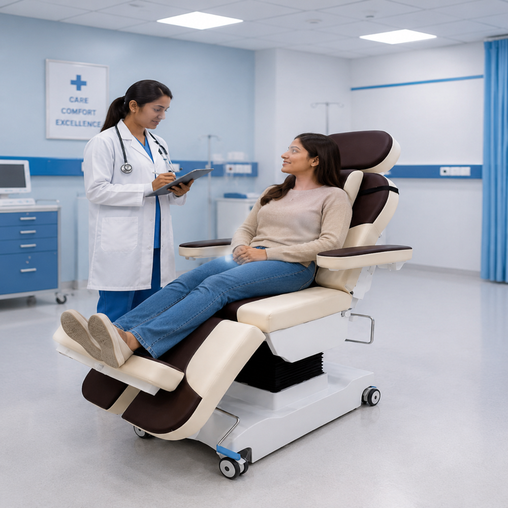 Advanced dialysis chair