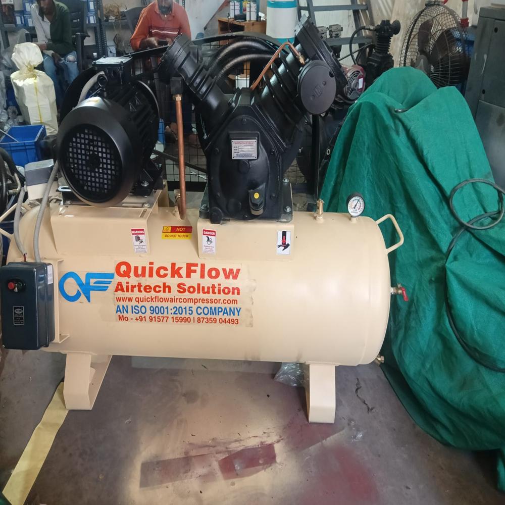 7.5Hp-500Ltr Reciprocating Air Compressor