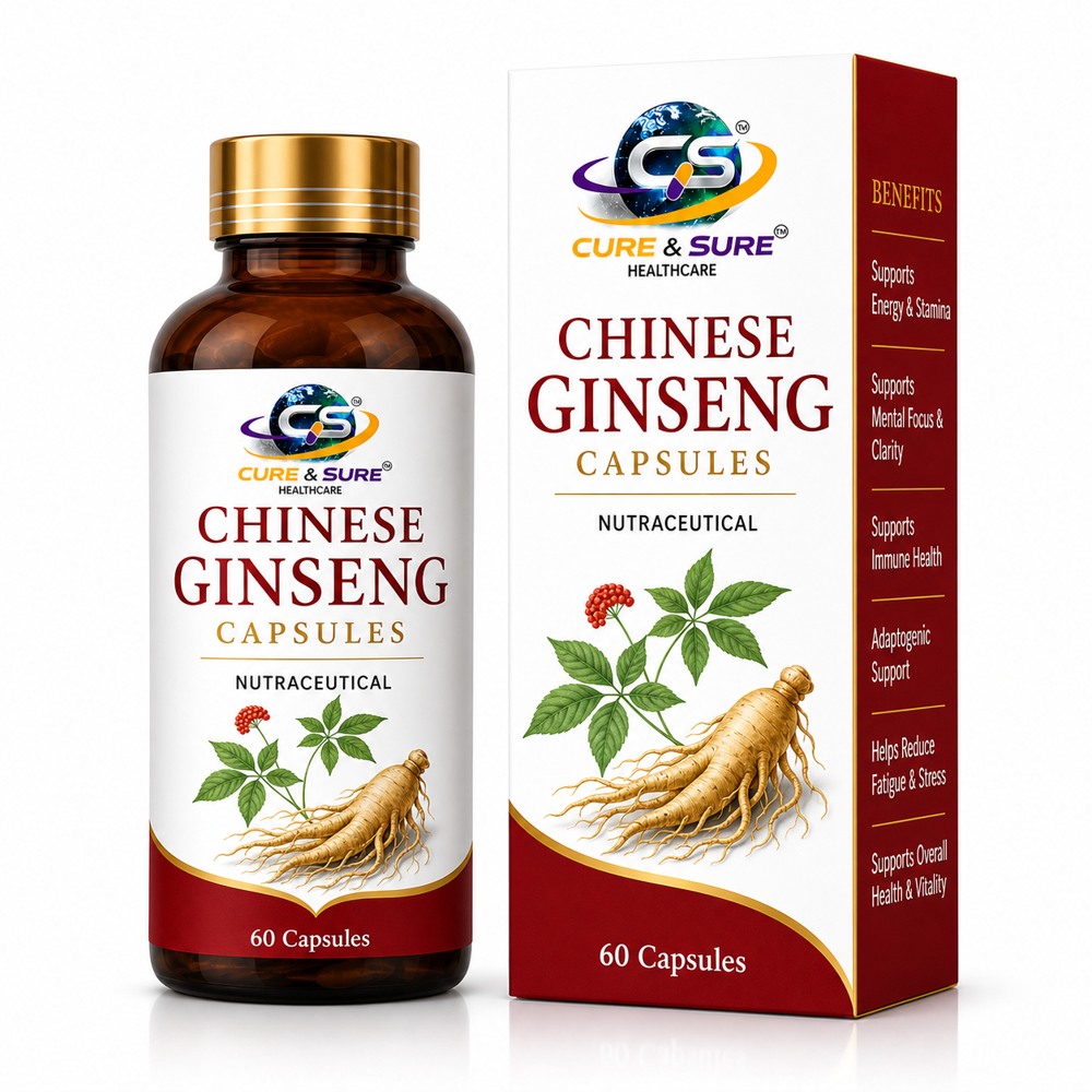 Nutraceutical Chinese Ginseng Capsules Third Party Manufacturing - Age Group: Adults