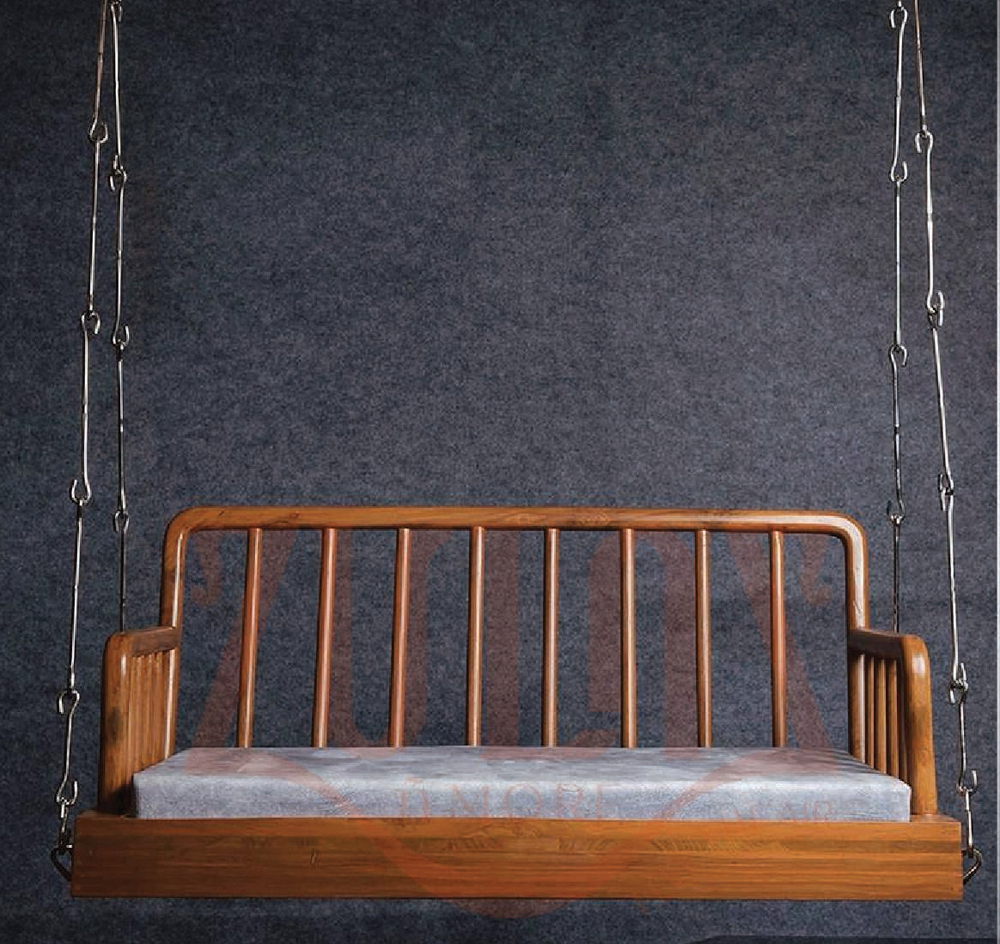 ZM02 Wooden Swing With SS Brass Chain