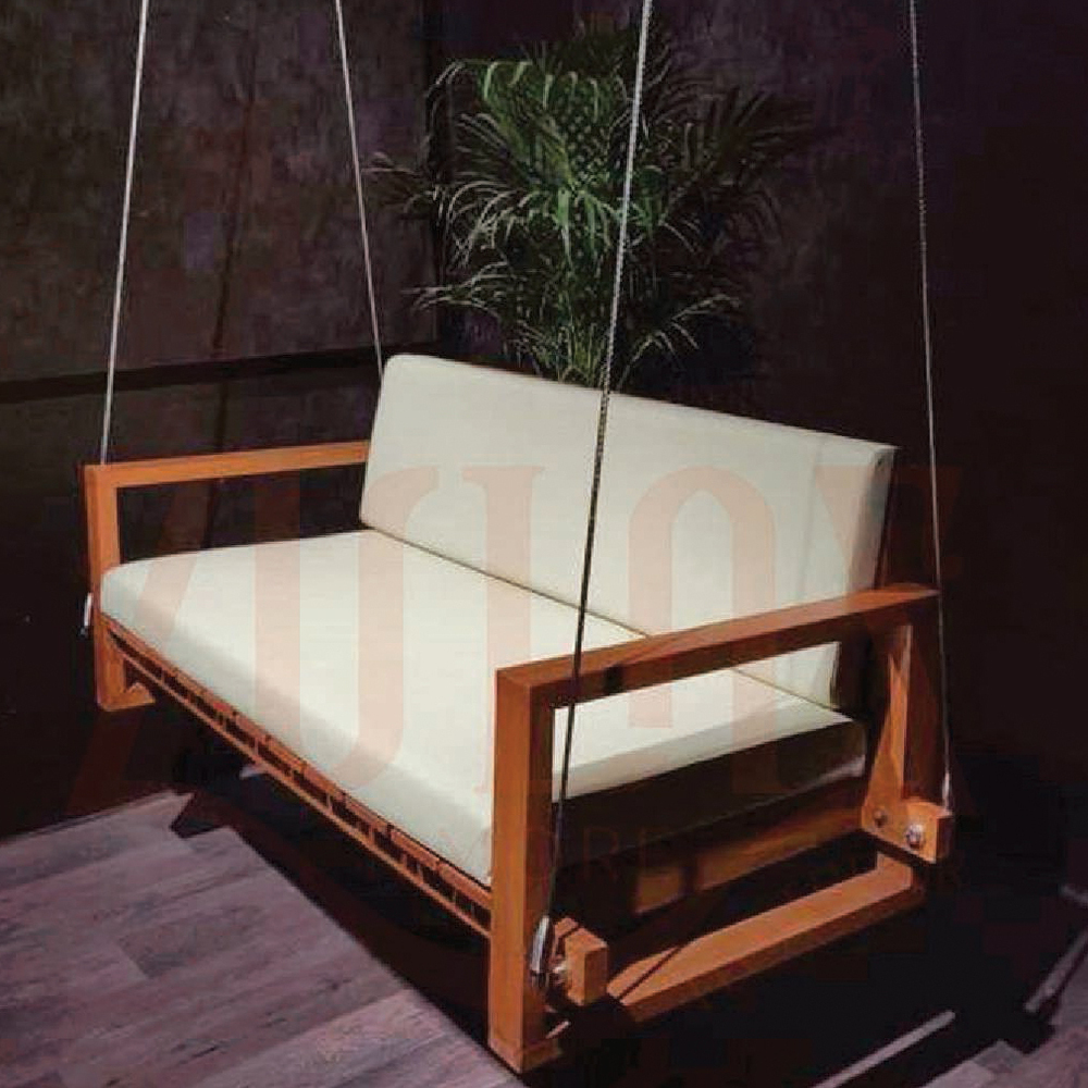 ZM10 Wooden Swing With SS Rope
