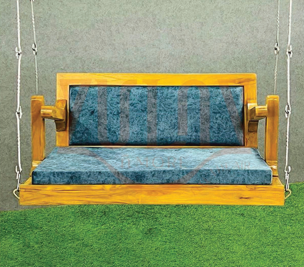ZM12 Wooden Reversible Swing With SS Chain