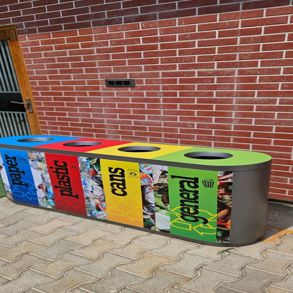 Color Coded Bin Quatro - Application: Hotel