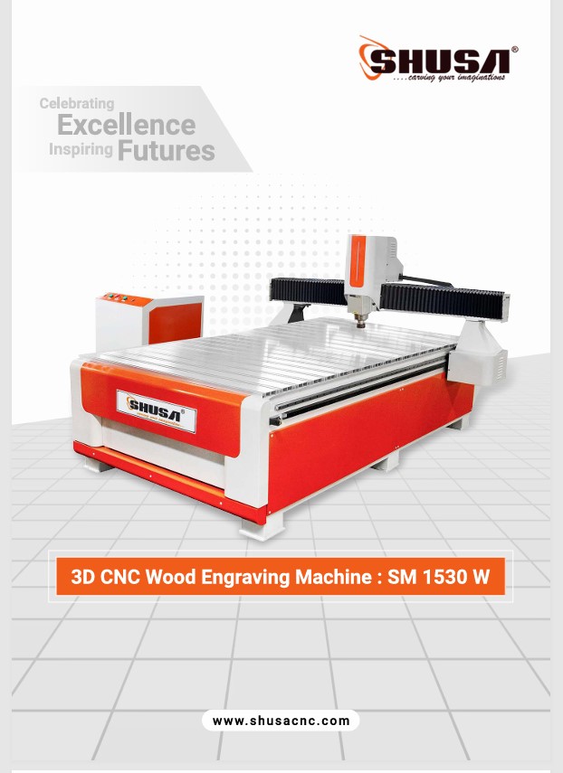 3 D CNC WOOD ROUTER MACHINE
