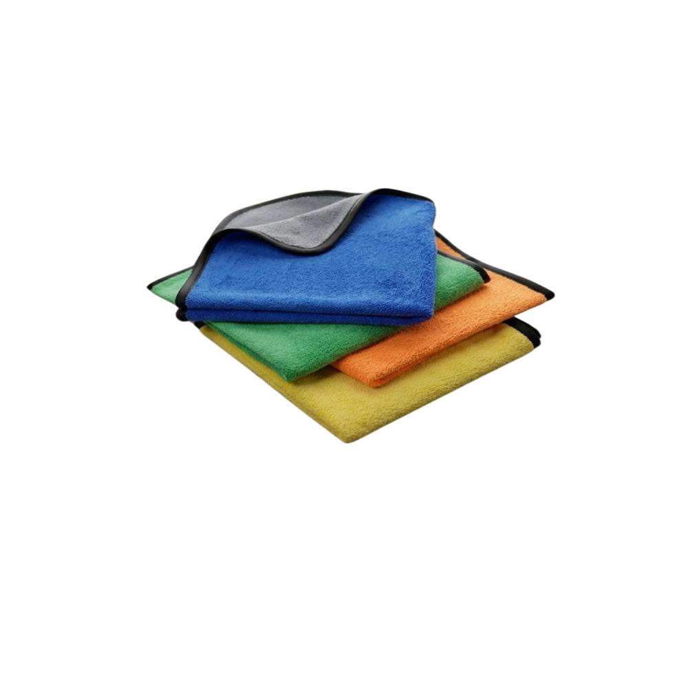 Klyntec 2 Colour 400 GSM Heavy Duty Microfiber Cloth (40x40 Cm)