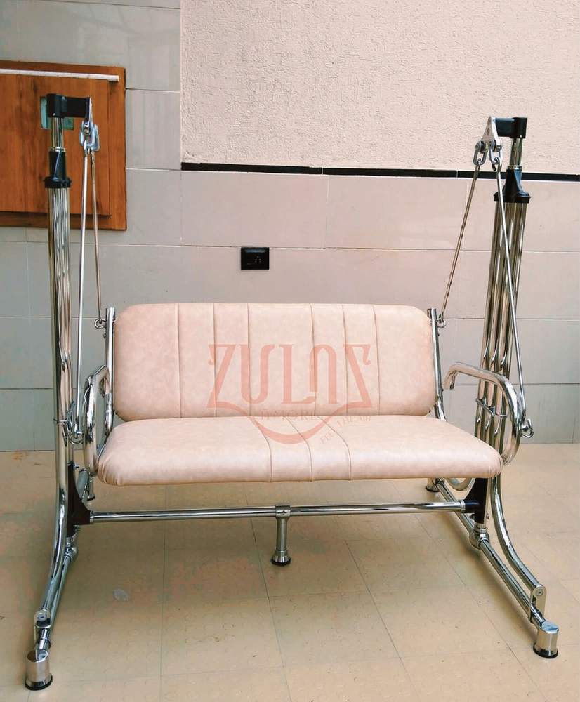 Indoor Stainless Steel Swing With Stand