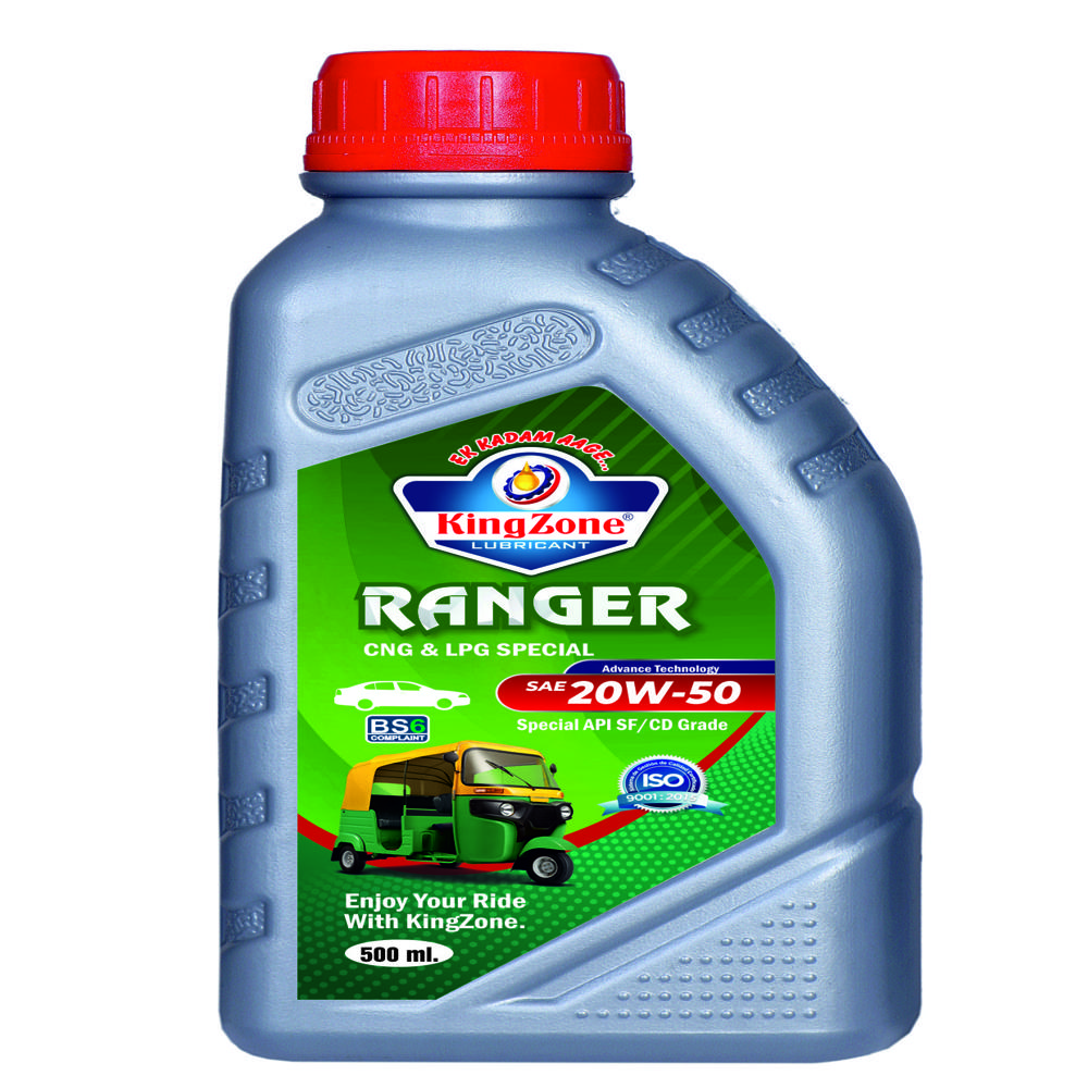 Engine Oil - 100% Purity, High Performance Liquid | Light Yellow Can For Three Wheelers