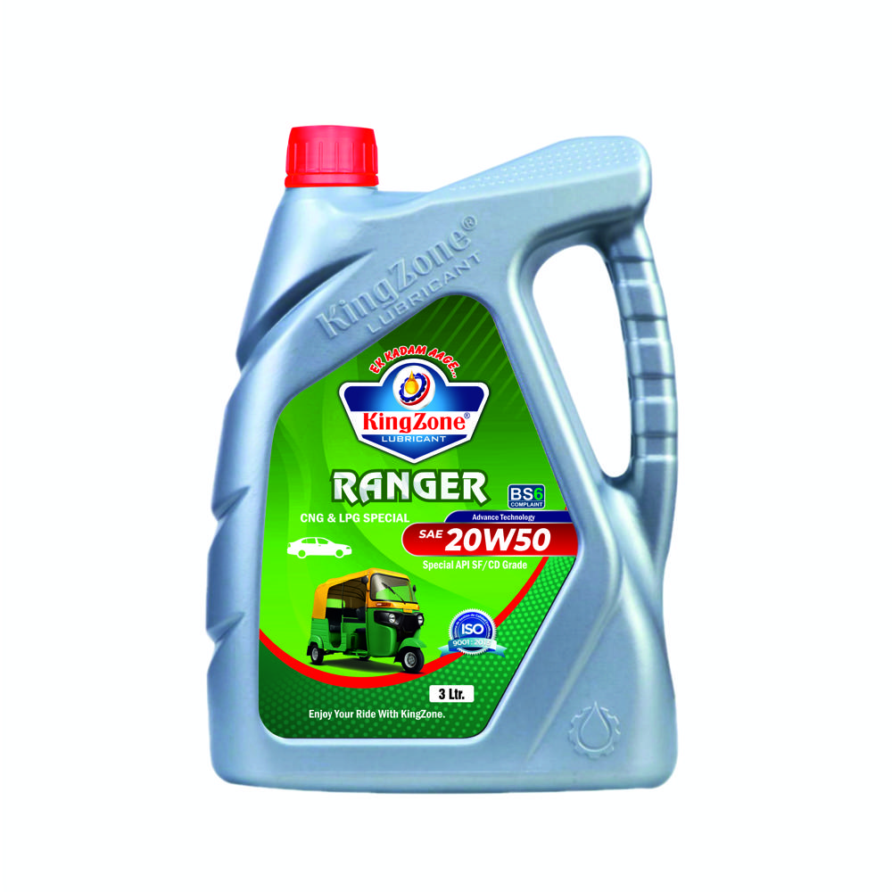 Engine Oil - 100% Purity, High Performance Liquid | Light Yellow Can For Three Wheelers