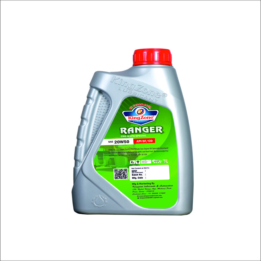 Engine Oil - 100% Purity, High Performance Liquid | Light Yellow Can For Three Wheelers