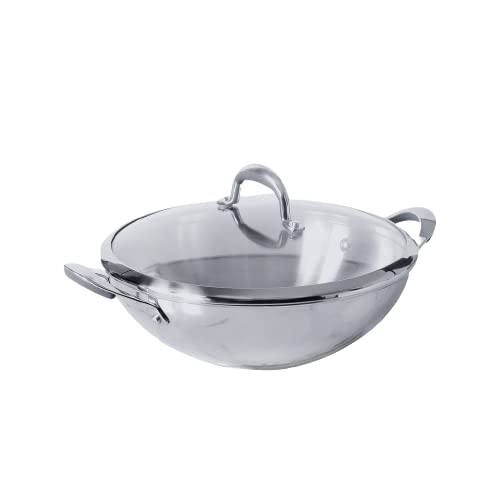 Meyer Select Nickel Free Stainless Steel Kadai 4 ltr