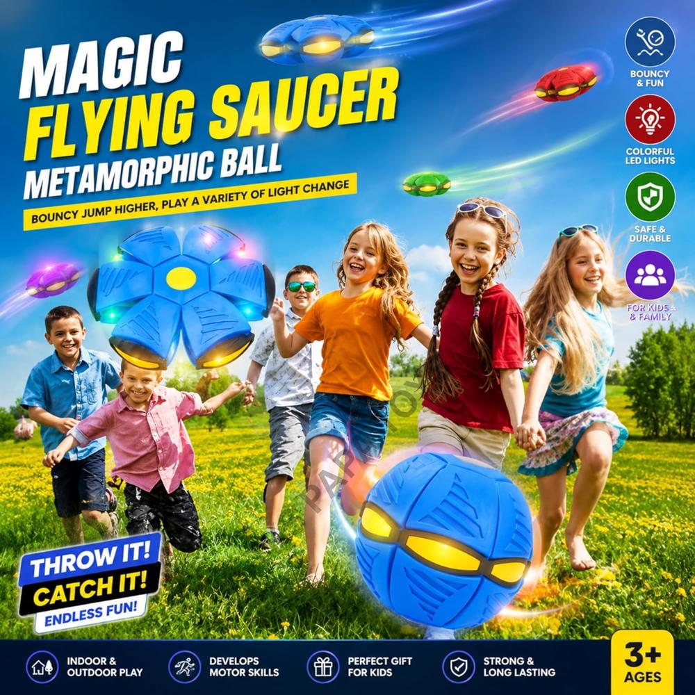 Ufo disk ball