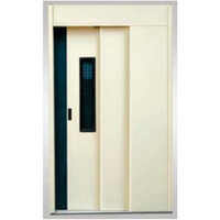 Mild Steel Telescopic Elevator Door