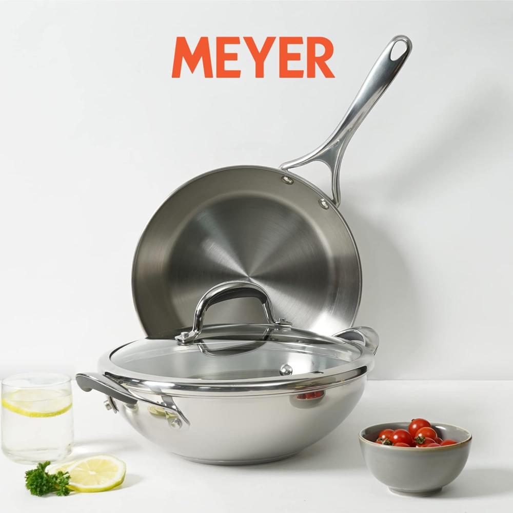 Meyer Select Nickel Free Stainless Steel 26Cm Frypan - Color: Silver