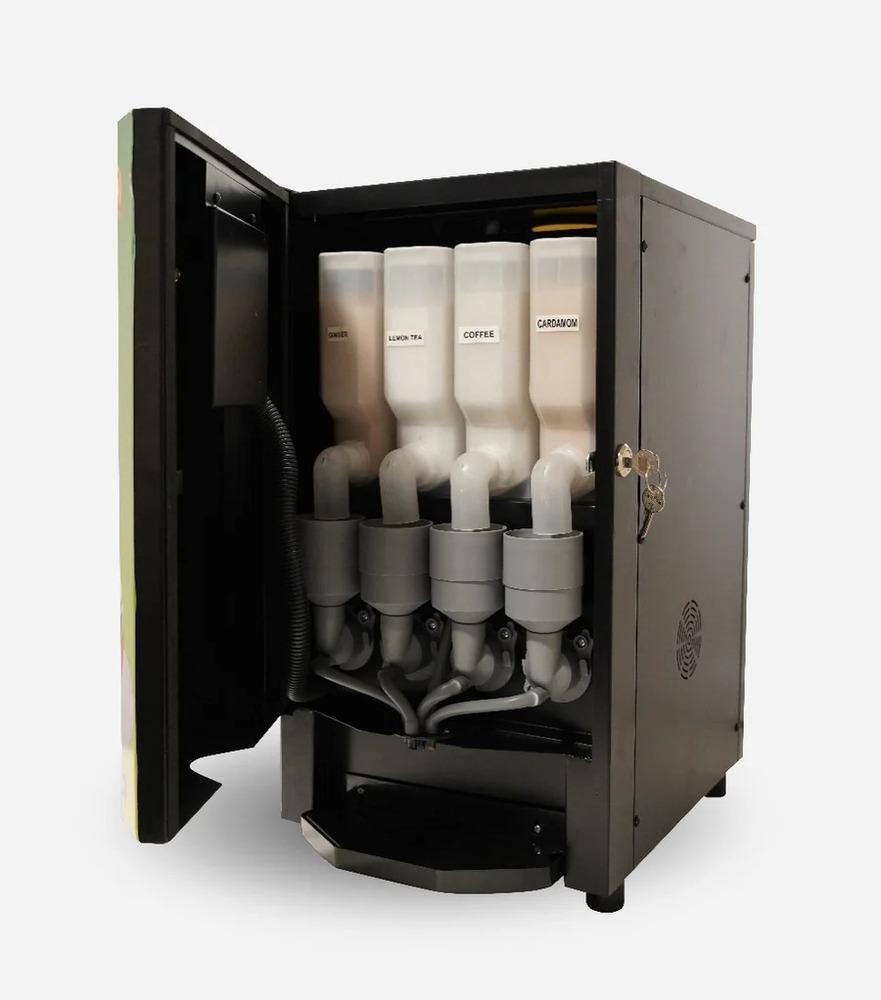 4 Lane Tea And Coffee Machine