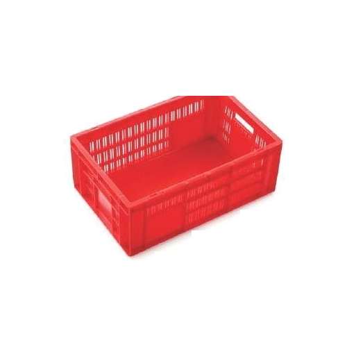 53200 CH 500x325x200 MM Red Plastic Crate