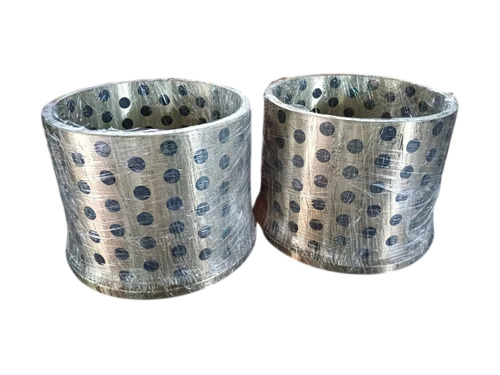 Cast Bronze Graphite Bushings With Solid Lubricant Inserts