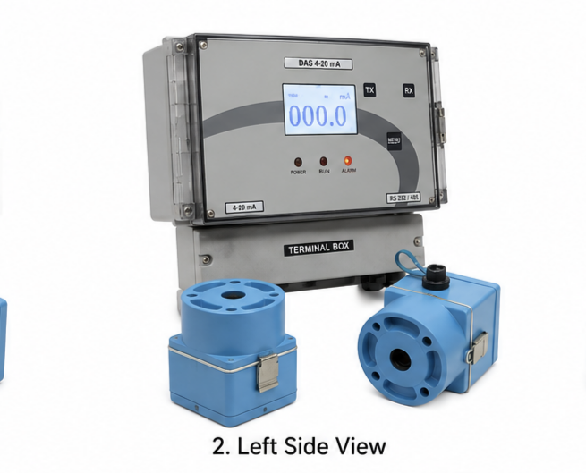 Continuous Dust Emission Opacity Monitor