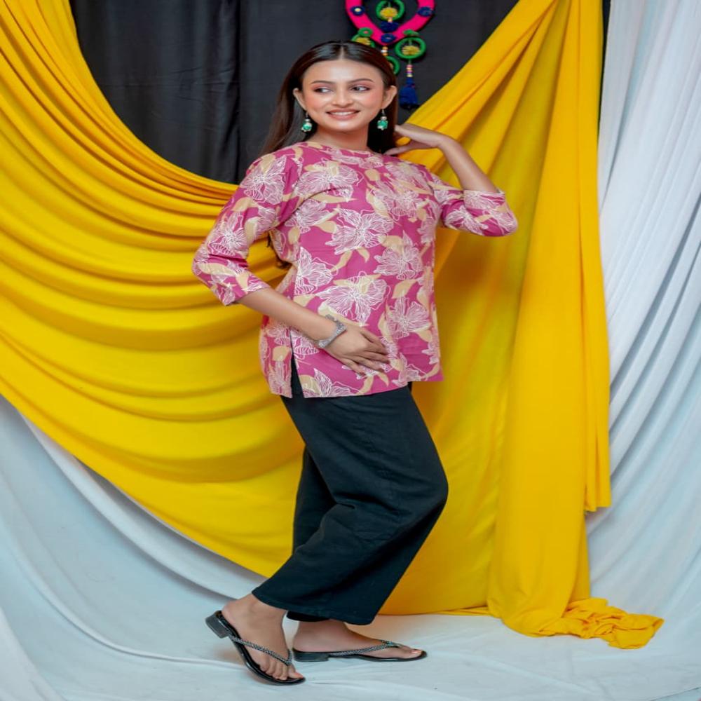 Rayon Short Kurti