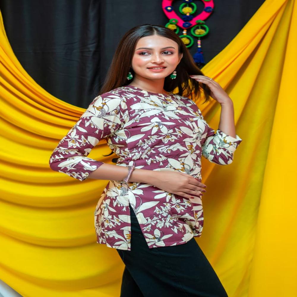 Rayon Short Kurti