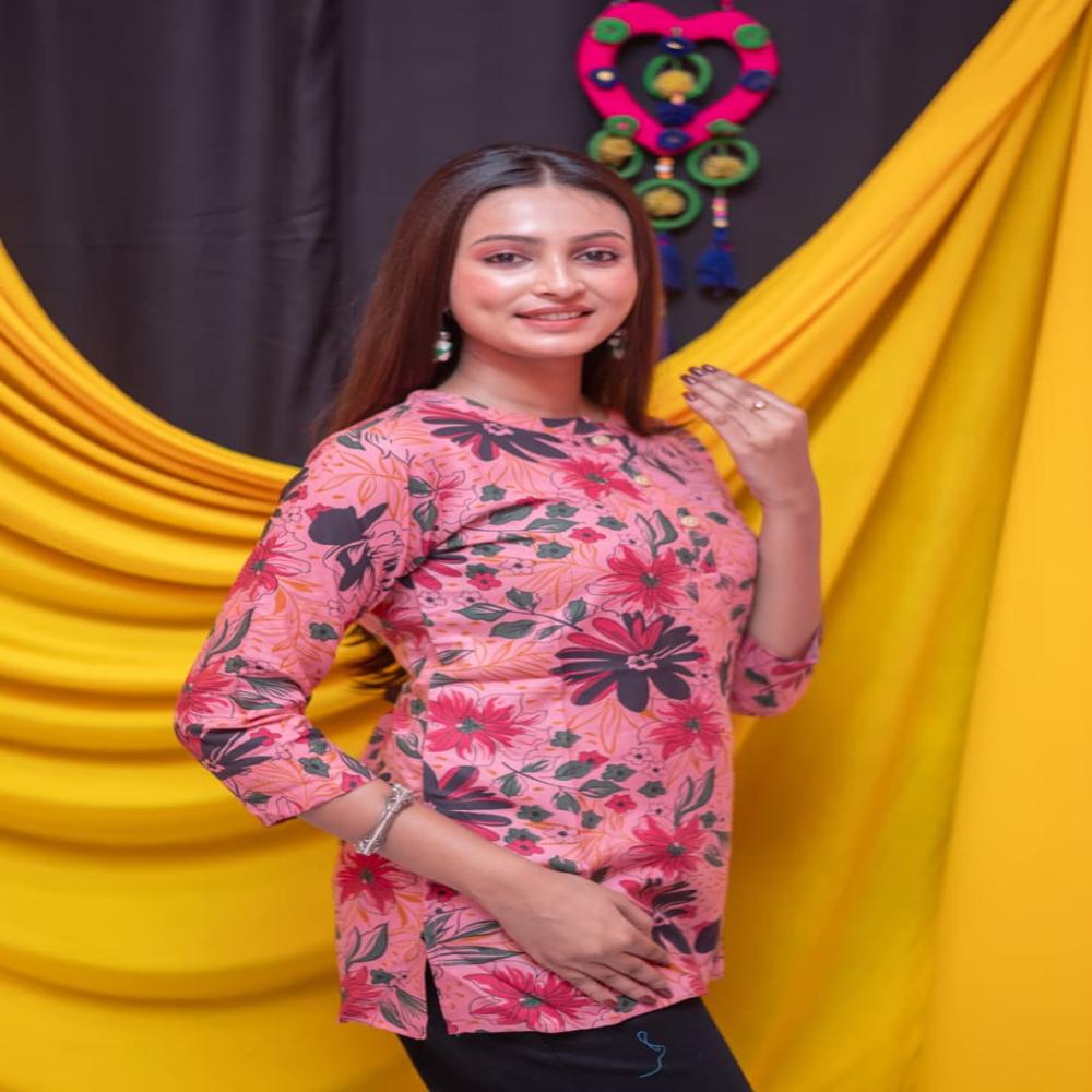 Rayon Short Kurti