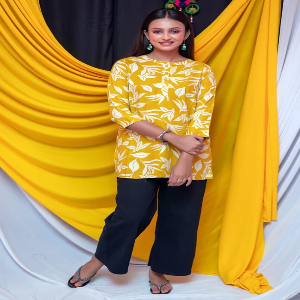 Rayon Short Kurti