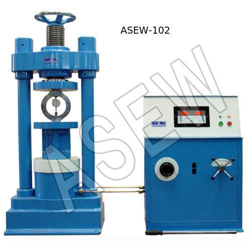 Blue Concrete Compression Testing Machines