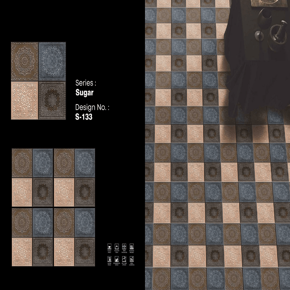 Scratch Resistant Porcelain Tiles
