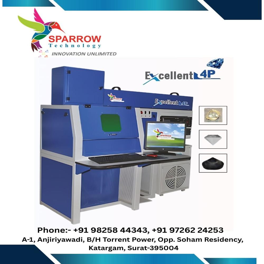 4 Process Diamond Laser Cutting Machine
