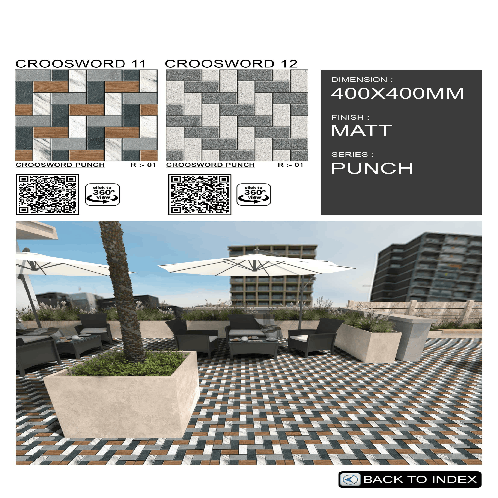 Hardwearing Parking Tiles